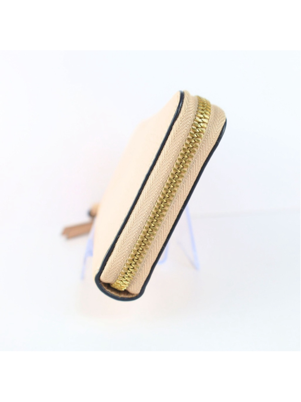 Chloe Alphabet Long Wallet For Women Beige NeutralLeather & Gold tone Hardware - Picture 4 of 16